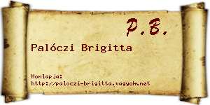Palóczi Brigitta névjegykártya